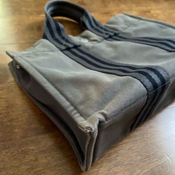 Hermes Canvas PM Herline Tote Grey - Picture 10 of 15